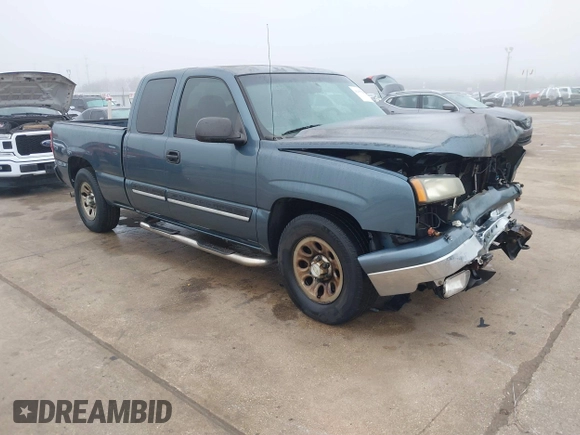 2006 Chevrolet Silverado 1500 Work Truck with VIN 1GCEC19X76Z128257, listed as a IAAI auction lot 41437288 with 201,791 mi miles. Bid and sale history available at carsss.com. Image 1.