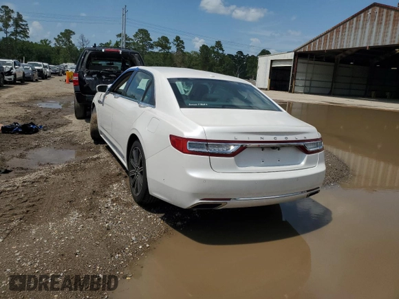 2017 Lincoln Continental Reserve with VIN 1LN6L9RP6H5628211, listed as a Copart auction lot 61369035 with Not provided miles and Salvage title. Bid and sale history available at DreamBid. Image 6.