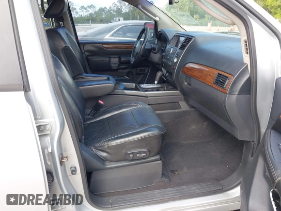 2011 Nissan Armada SV with VIN 5N1BA0ND4BN614763, listed as a IAAI auction lot 41590417 with 154,860 mi miles and . Bid and sale history available at DreamBid. Image 5.