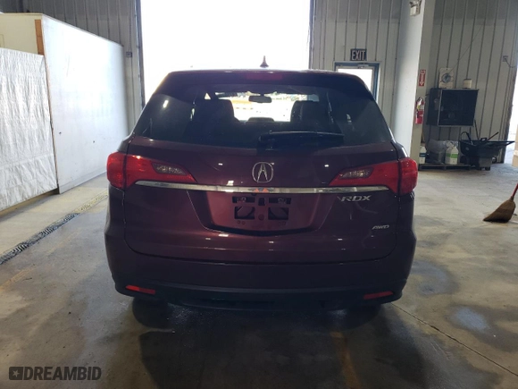 2013 Acura RDX Tech Pkg with VIN 5J8TB4H54DL018327, listed as a Copart auction lot 47567965 with 130,011 mi miles and Salvage Title. Bid and sale history available at carsss.com. Image 6.