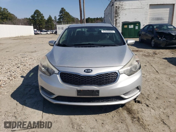 2015 Kia Forte LX with VIN KNAFK4A61F5337736, listed as a Copart auction lot 47849025 with 105,705 mi miles and Clean Title. Bid and sale history available at carsss.com. Image 5.