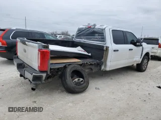 2024 Ford Super Duty F-250 SRW XL with VIN 1FT7W2BN2RED65099, listed as a Copart auction lot 46149515 with 15,171 mi miles and Salvage Title. Bid and sale history available at carsss.com. Image 3.