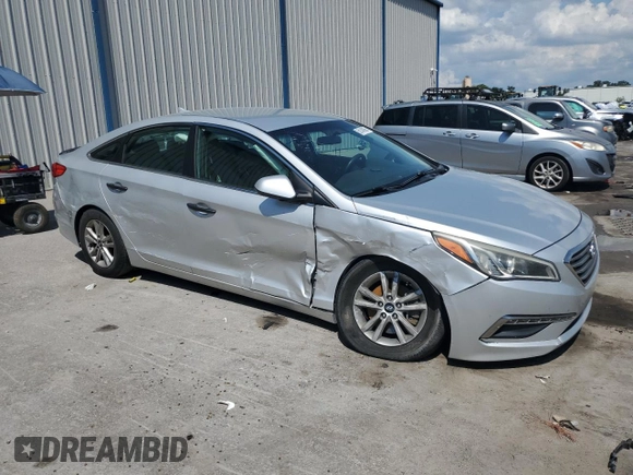 2015 Hyundai Sonata SE z VIN 5NPE24AF6FH108144, wystawiony jako Copart lot #58140065 z przebiegiem 126 031 mil mil oraz Szkoda całkowita • Salvage title. Historia ofert i sprzedaży dostępna na DreamBid. Obrazek 4.