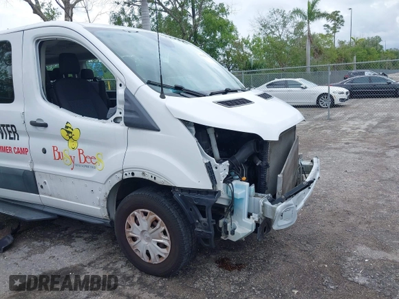 2018 Ford Transit Passenger XL with VIN 1FBZX2ZM0JKA10221, listed as a IAAI auction lot 41988879 with 54,340 mi miles and . Bid and sale history available at DreamBid. Image 18.