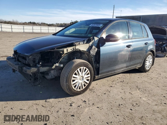 2010 Volkswagen Golf with VIN WVWDB7AJ5AW300708, listed as a Copart auction lot 45302605 with 47,242 mi miles and Salvage title. Bid and sale history available at DreamBid. Image 1.