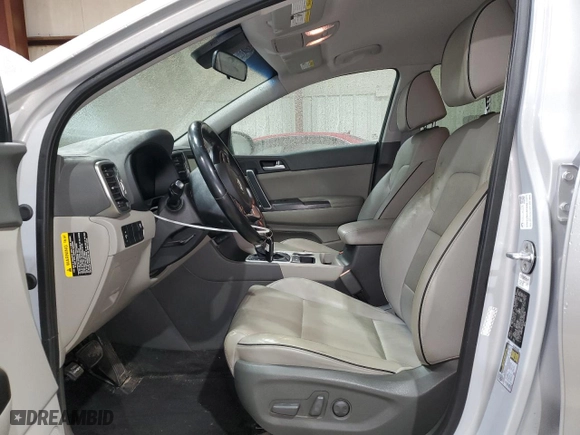 2017 Kia Sportage EX with VIN KNDPN3AC1H7261828, listed as a Copart auction lot 45866675 with 89,641 mi miles and Salvage Title. Bid and sale history available at carsss.com. Image 7.