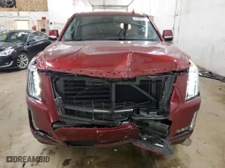 2020 Cadillac Escalade Premium Luxury with VIN 1GYS4CKJ8LR251802, listed as a Copart auction lot 81987694 with 26,210 mi miles and Salvage Title. Bid and sale history available at carsss.com. Image 5.