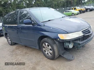 2003 Honda Odyssey EX-L with VIN 5FNRL18933B068998, listed as a IAAI auction lot 42703534 with Not provided miles and . Bid and sale history available at DreamBid. Image 1.