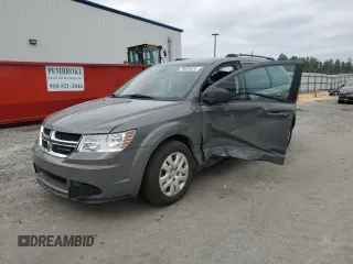 2019 Dodge Journey SE Value with VIN 3C4PDCAB1KT864386, listed as a Copart auction lot 70020424 with 70,551 mi miles and Salvage Title. Bid and sale history available at DreamBid. Image 1.