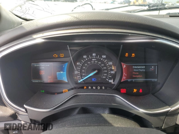 2014 Ford Fusion Titanium с VIN 3FA6P0D93ER205744, выставлен на аукционе Copart как лот 56228345 с пробегом 160 882 миль миль и Списание • Salvage title. История ставок и продаж доступна на DreamBid. Изображение 9.