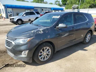 2018 Chevrolet Equinox LT with VIN 2GNAXJEV7J6174318, listed as a Copart auction lot 56291055 with 123,787 mi miles and Salvage title. Bid and sale history available at DreamBid. Image 1.