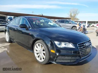 2012 Audi A7 3.0 Prestige with VIN WAU2GAFCXCN053045, listed as a IAAI auction lot 41272839 with 76,016 mi miles. Bid and sale history available at carsss.com. Image 1.