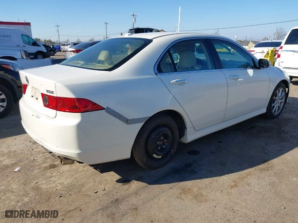 2008 Acura TSX with VIN JH4CL96828C013363, listed as a IAAI auction lot 41435155 with 165212 miles. Bid and sale history available at carsss.com. Image 4.