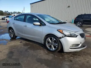2016 Kia Forte EX with VIN KNAFZ4A83G5550895, listed as a Copart auction lot 43206375 with 137,857 mi miles and Salvage Title. Bid and sale history available at carsss.com. Image 4.