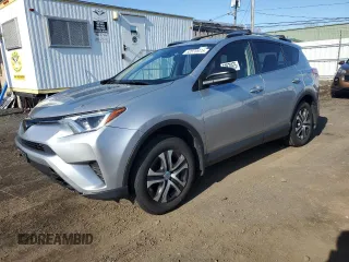 2018 Toyota RAV4 LE with VIN JTMBFREVXJJ220838, listed as a Copart auction lot 52870975 with 125,456 mi miles and Salvage Title. Bid and sale history available at carsss.com. Image 1.