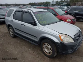 2006 Honda CR-V LX with VIN SHSRD68556U404171, listed as a IAAI auction lot 41927721 with 999,999 mi miles. Bid and sale history available at carsss.com. Image 6.
