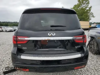 2022 Infiniti QX80 PREMIUM SELECT with VIN JN8AZ2AE1N9292782, listed as a Copart auction lot 66077354 with 55,075 mi miles and Salvage Title. Bid and sale history available at carsss.com. Image 6.