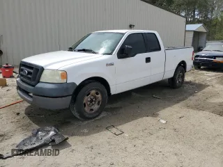 2005 Ford F-150 STX with VIN 1FTRX12W55NA33581, listed as a Copart auction lot 53717995 with 291,549 mi miles and Salvage title. Bid and sale history available at DreamBid. Image 1.