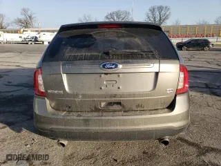 2014 Ford Edge SEL with VIN 2FMDK4JC8EBB55425, listed as a Copart auction lot 48813805 with 210,560 mi miles and Salvage Title. Bid and sale history available at carsss.com. Image 6.