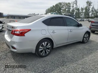 2017 Nissan Sentra S with VIN 3N1AB7AP2HY328835, listed as a Copart auction lot 61846215 with 133,457 mi miles and Salvage title. Bid and sale history available at DreamBid. Image 3.