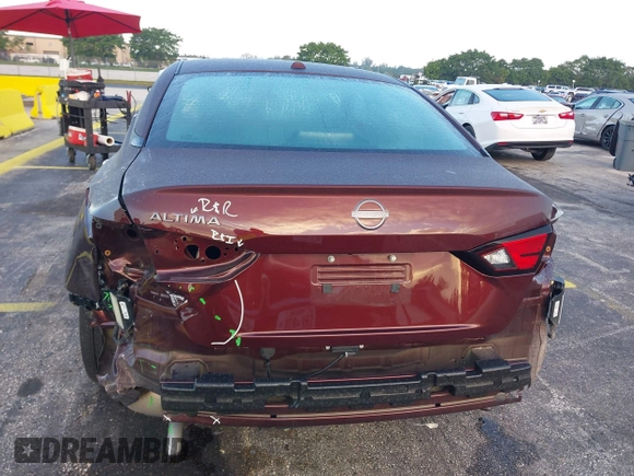 2025 Nissan Altima SV with VIN 1N4BL4DV7SN324295, listed as a IAAI auction lot 41994747 with 12,057 mi miles. Bid and sale history available at carsss.com. Image 17.