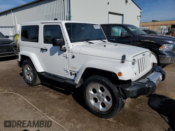 2013 Jeep Wrangler Sahara with VIN 1C4AJWBG0DL517849, listed as a Copart auction lot 58392505 with 119,499 mi miles and Clean title. Bid and sale history available at DreamBid. Image 4.