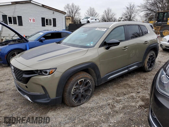 2023 Mazda CX-50 2.5 Turbo with VIN 7MMVABXY6PN137936, listed as a Copart auction lot 82888874 with Not provided miles and Salvage title. Bid and sale history available at DreamBid. Image 1.