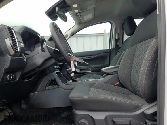 2024 Ford Ranger XLT with VIN 1FTER4GH7RLE28707, listed as a Copart auction lot 55295295 with 8,906 mi miles and Salvage title. Bid and sale history available at DreamBid. Image 7.