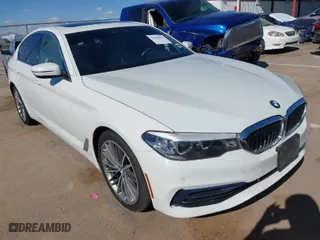 2019 BMW 5 Series 530i with VIN WBAJA5C55KWW41678, listed as a IAAI auction lot 41410453 with 89,756 mi miles. Bid and sale history available at carsss.com. Image 1.