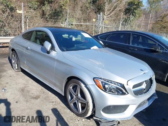 2018 Mercedes-Benz C 300 with VIN WDDWJ4KB9JF676271, listed as a IAAI auction lot 41244896 with 95,013 mi miles and . Bid and sale history available at DreamBid. Image 1.