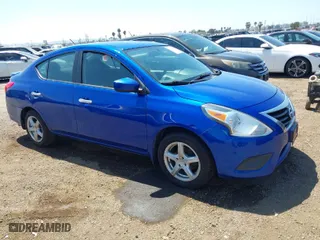 2015 Nissan Versa SV with VIN 3N1CN7AP7FL815149, listed as a IAAI auction lot 41999968 with 120,054 mi miles. Bid and sale history available at carsss.com. Image 1.