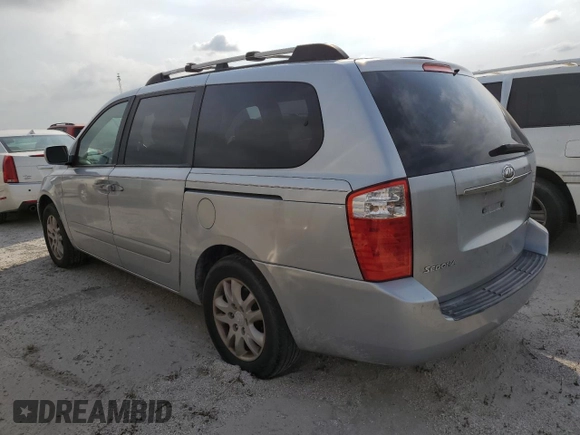2007 Kia Sedona EX with VIN KNDMB233576179964, listed as a Copart auction lot 76402924 with 0 mi miles and Non Repairable. Bid and sale history available at carsss.com. Image 2.