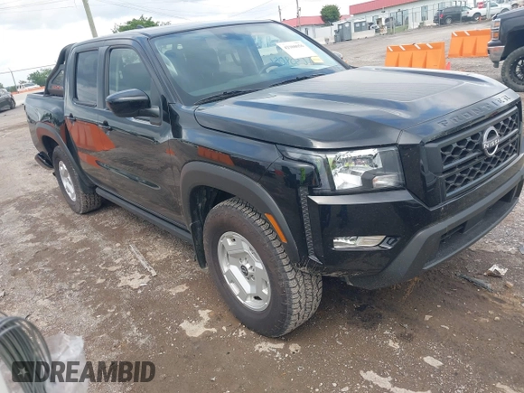 2024 Nissan Frontier SV with VIN 1N6ED1EK2RN627094, listed as a IAAI auction lot 42308056 with 5,692 mi miles and . Bid and sale history available at DreamBid. Image 1.