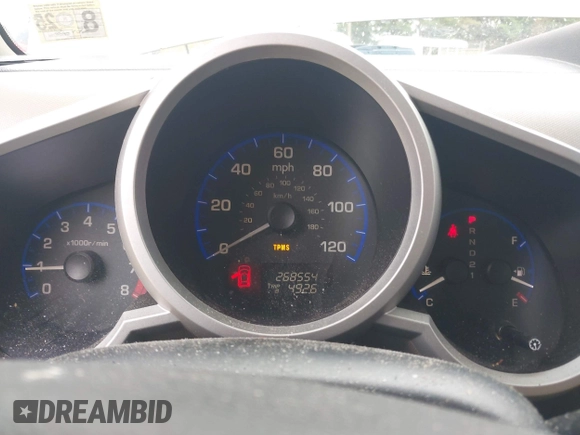 2008 Honda Element EX z VIN 5J6YH28718L012106, wystawiony jako IAAI lot #42365078 z przebiegiem 268 554 mil mil oraz . Historia ofert i sprzedaży dostępna na DreamBid. Obrazek 7.
