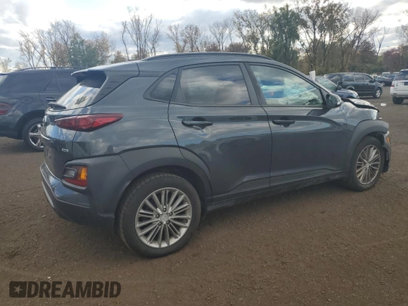2018 Hyundai Kona SEL with VIN KM8K2CAA9JU097989, listed as a Copart auction lot 75904494 with 121,358 mi miles and Salvage Title. Bid and sale history available at carsss.com. Image 3.