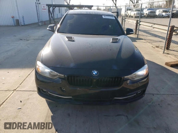 2017 BMW 3 Series 330e iPerformance with VIN WBA8E1C36HA030087, listed as a Copart auction lot 41777775 with 122,198 mi miles and Clean Title. Bid and sale history available at carsss.com. Image 5.