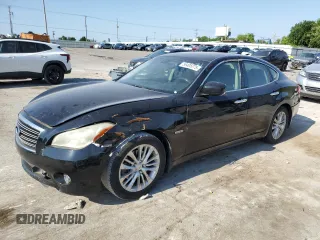 2012 Infiniti M Hybrid with VIN JN1EY1AP1CM910031, listed as a Copart auction lot 58405275 with 169,991 mi miles and Clean title. Bid and sale history available at DreamBid. Image 1.