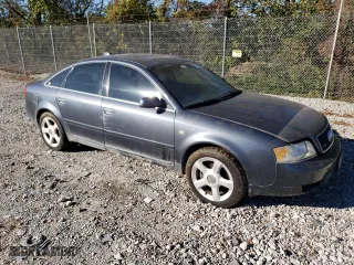 2004 Audi A6 3.0L with VIN WAULT64B34N068155, listed as a Copart auction lot 76732894 with 163,442 mi miles and Salvage Title. Bid and sale history available at carsss.com. Image 4.