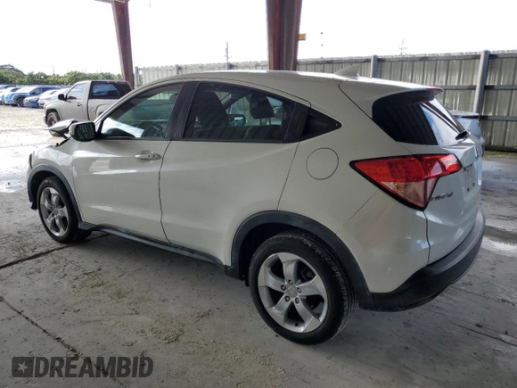 2016 Honda HR-V EX with VIN 3CZRU5H52GM709572, listed as a Copart auction lot 56125745 with 44,514 mi miles and Salvage Title. Bid and sale history available at DreamBid. Image 2.