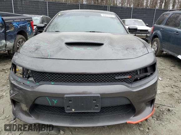 2019 Dodge Charger GT with VIN 2C3CDXHG7KH568289, listed as a Copart auction lot 49077235 with 90,271 mi miles and Salvage Title. Bid and sale history available at DreamBid. Image 5.