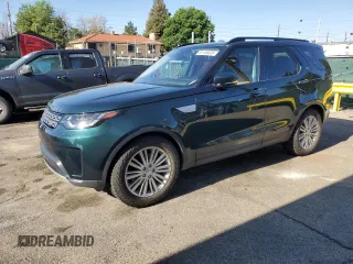 2017 Land Rover Discovery HSE Luxury z VIN SALRHBBV7HA040577, wystawiony jako Copart lot #61106835 z przebiegiem 64 801 mil mil oraz Czysty tytuł • Clean title. Historia ofert i sprzedaży dostępna na DreamBid. Obrazek 1.