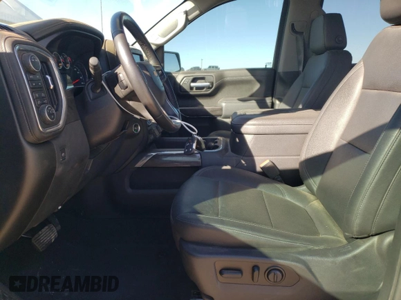 2021 Chevrolet Silverado 1500 LTZ with VIN 3GCUYGED1MG302090, listed as a Copart auction lot 47134305 with 91,830 mi miles and Salvage Title. Bid and sale history available at DreamBid. Image 7.