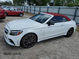 2020 Mercedes-Benz C 43 AMG with VIN WDDWK6EB1LF943653, listed as a Copart auction lot 69816784 with Not provided miles and Salvage title. Bid and sale history available at DreamBid. Image 1.