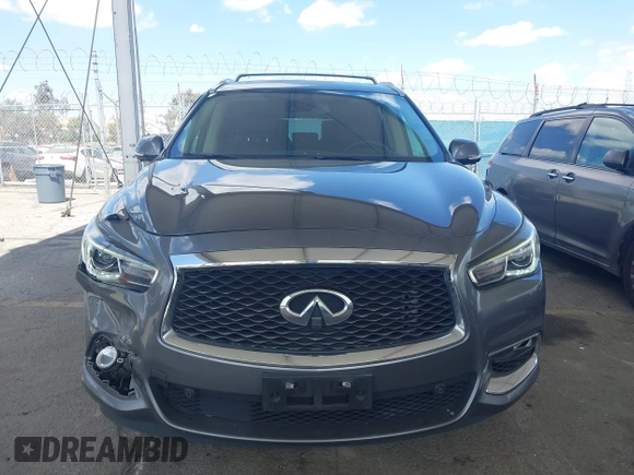 2019 Infiniti QX60 Pure z VIN 5N1DL0MN3KC565998, wystawiony jako IAAI lot #41911130 z przebiegiem 79 463 mil mil oraz . Historia ofert i sprzedaży dostępna na DreamBid. Obrazek 12.