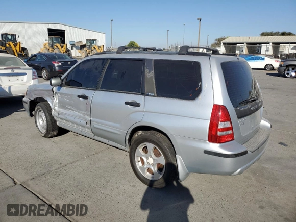 2003 Subaru Forester XS with VIN JF1SG65603G729654, listed as a Copart auction lot 74113044 with 166,096 mi miles and Salvage Title. Bid and sale history available at carsss.com. Image 2.