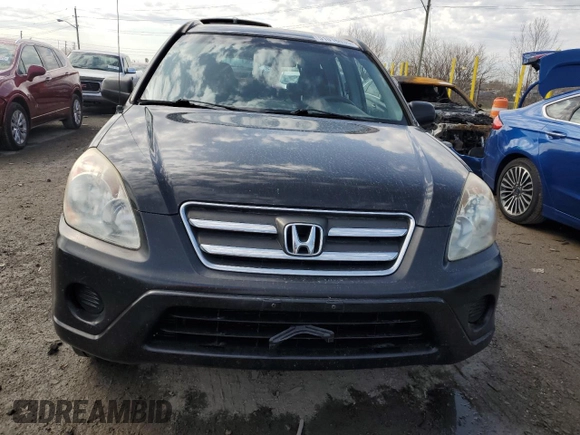 2006 Honda CR-V LX with VIN JHLRD68526C004527, listed as a Copart auction lot 51016035 with 240,494 mi miles and Salvage Title. Bid and sale history available at DreamBid. Image 5.
