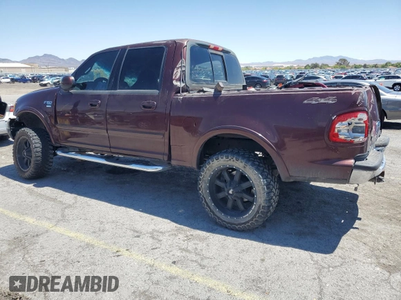 2001 Ford F-150 XLT with VIN 1FTRW08L31KE43205, listed as a Copart auction lot 56141495 with Not provided miles and Non repairable. Bid and sale history available at DreamBid. Image 2.