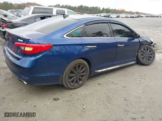 2016 Hyundai Sonata 2.4L Sport with VIN 5NPE34AF0GH345663, listed as a IAAI auction lot 40961498 with 106,644 mi miles. Bid and sale history available at carsss.com. Image 4.