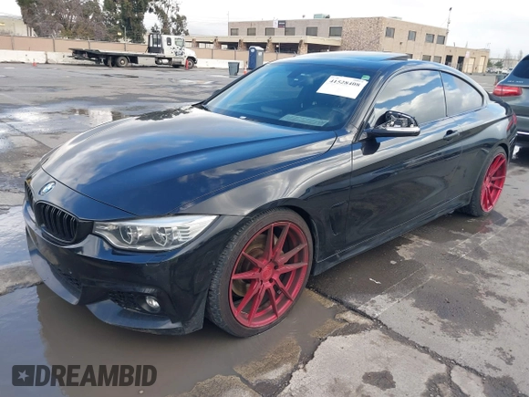 2014 BMW 4 Series 435i with VIN WBA3R1C54EK190152, listed as a IAAI auction lot 41528408 with 176,195 mi miles and . Bid and sale history available at DreamBid. Image 17.
