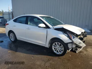 2022 Hyundai Accent SE with VIN 3KPC24A66NE176681, listed as a Copart auction lot 50429525 with 29,654 mi miles and Salvage Title. Bid and sale history available at DreamBid. Image 4.